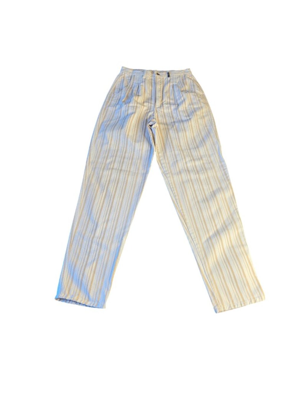 Vintage Rockies Pinstripe High Rise Jeans Western Cowgirl Rodeo USA Sz 11/12